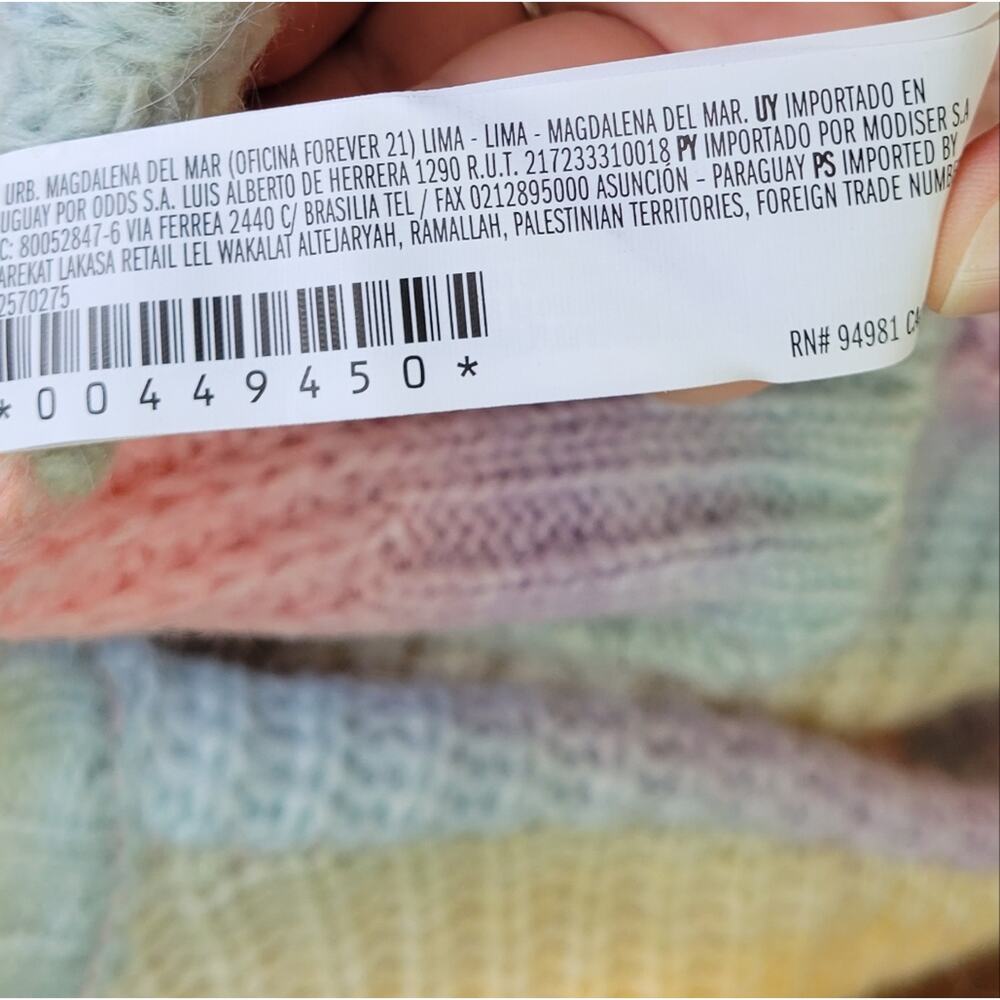 Hello Kitty × Forever 21 Gradient Hello Kitty Sweater - Picture 8 of 8